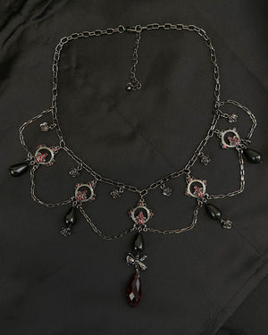 Victorian Goth Statement Necklace