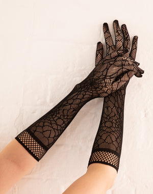 Cobweb Net Gloves