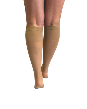 15 Denier Super Wide Knee High Socks