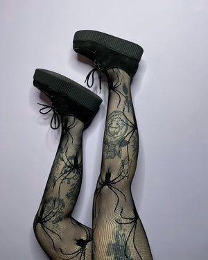 Spider Net Tights