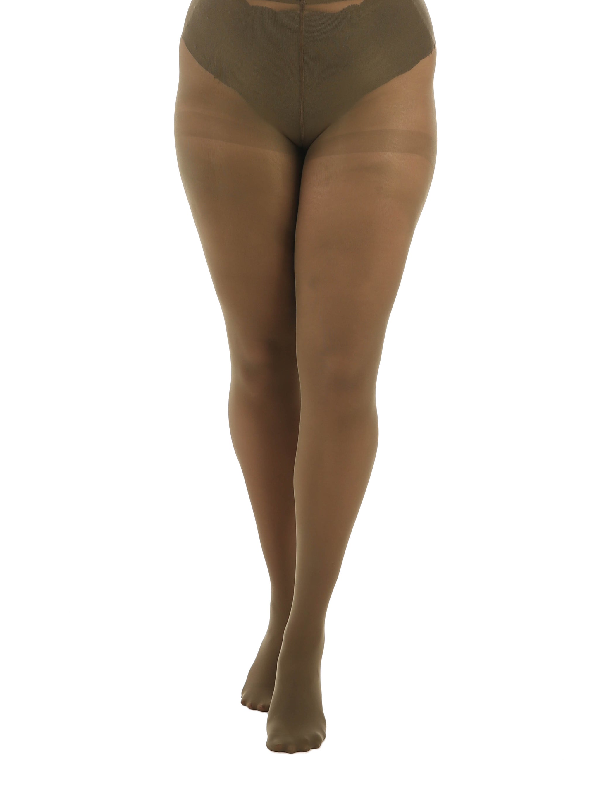 50 Denier Opaque Curvy Super Stretch Tights - Clearance