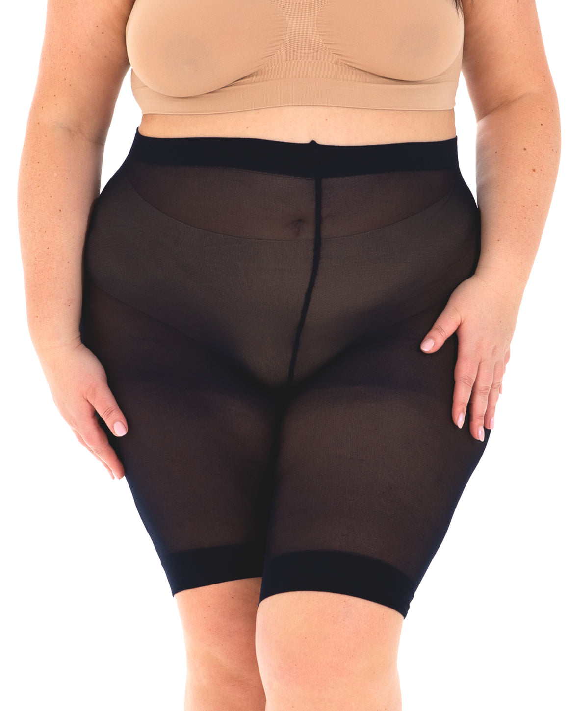 Baby Blue Anti Chafing Shorts, Chafing Shorts, Blue Shorts