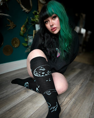 Astrology Over the Knee Socks