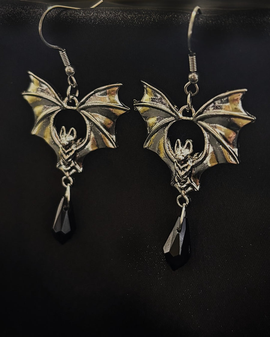 Bats Drop Earrings