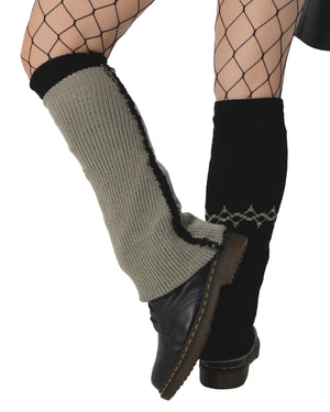 Reversable Wire and Cross Leg Warmers