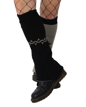 Reversable Wire and Cross Leg Warmers