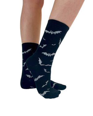 Bats Knitted Ankle Socks