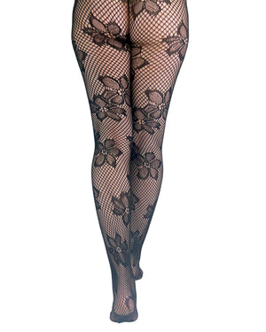 Blossom Net Tights