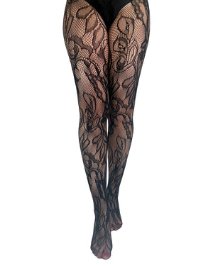 Botanical Net Tights