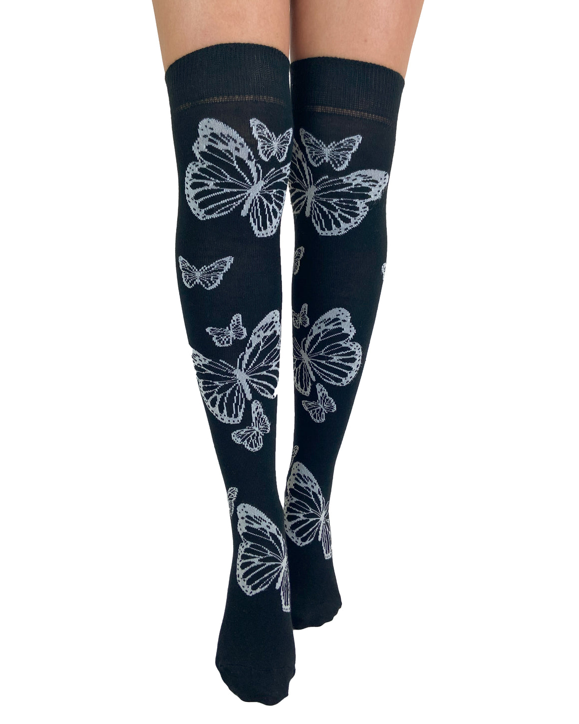 Butterfly OTK Socks