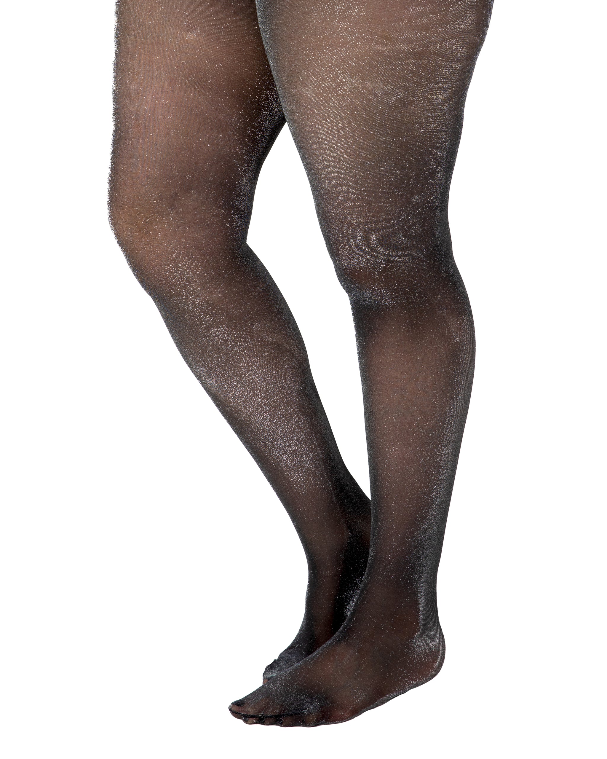 All Over Glitter Curvy Super Stretch Tights