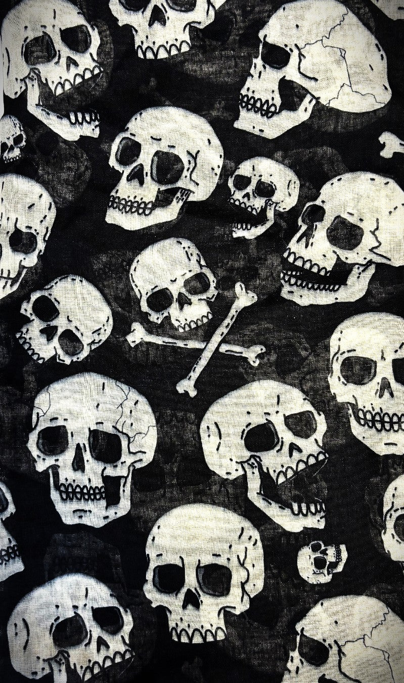 Skulls Scarf