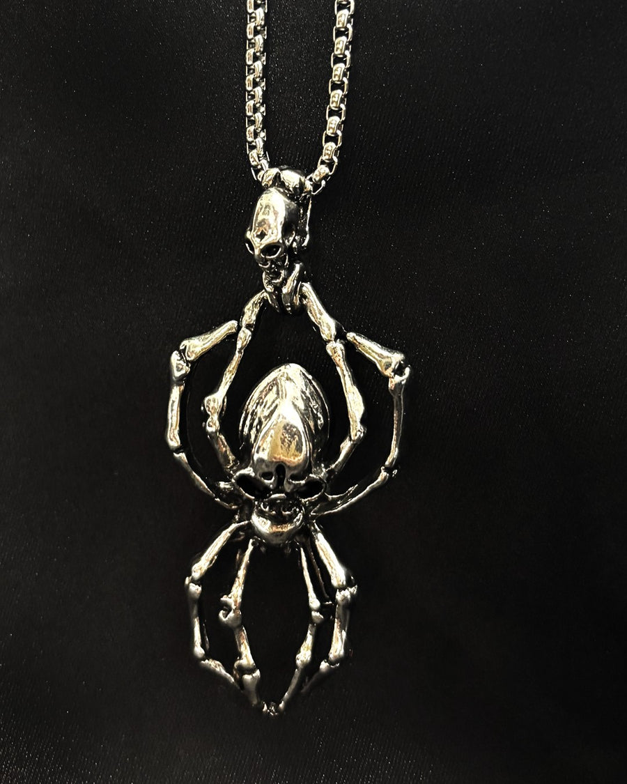 Spider Drop Necklace