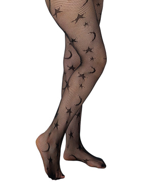 Stars & Moon Net Tights