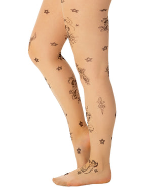 Tattoo Sailor Tights