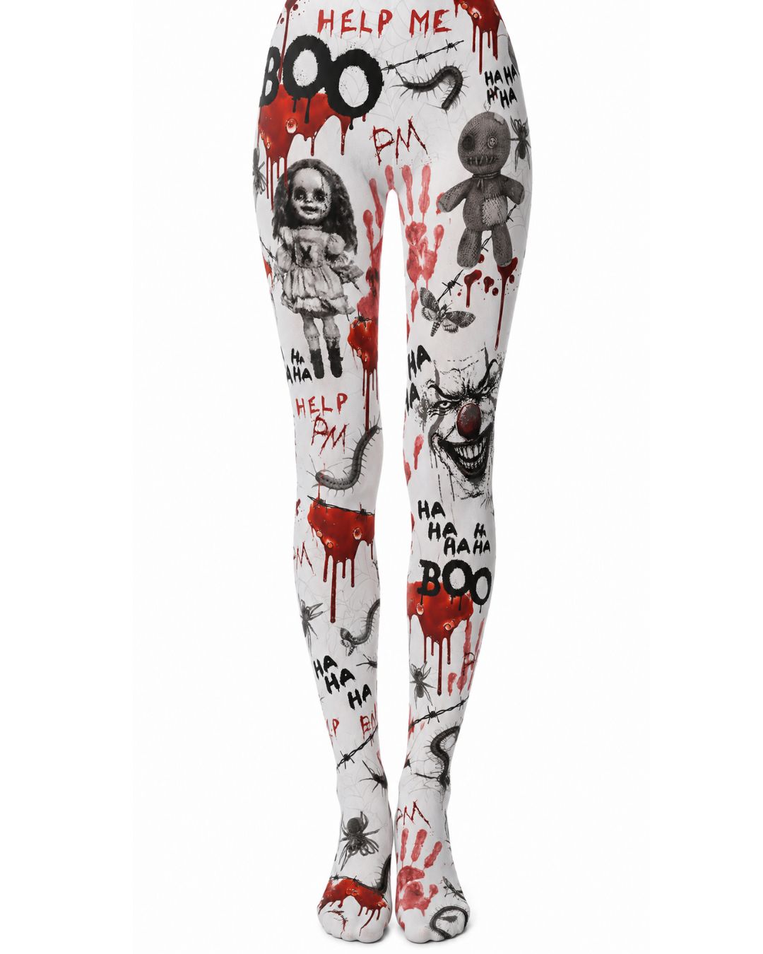 Boo Printed Tights