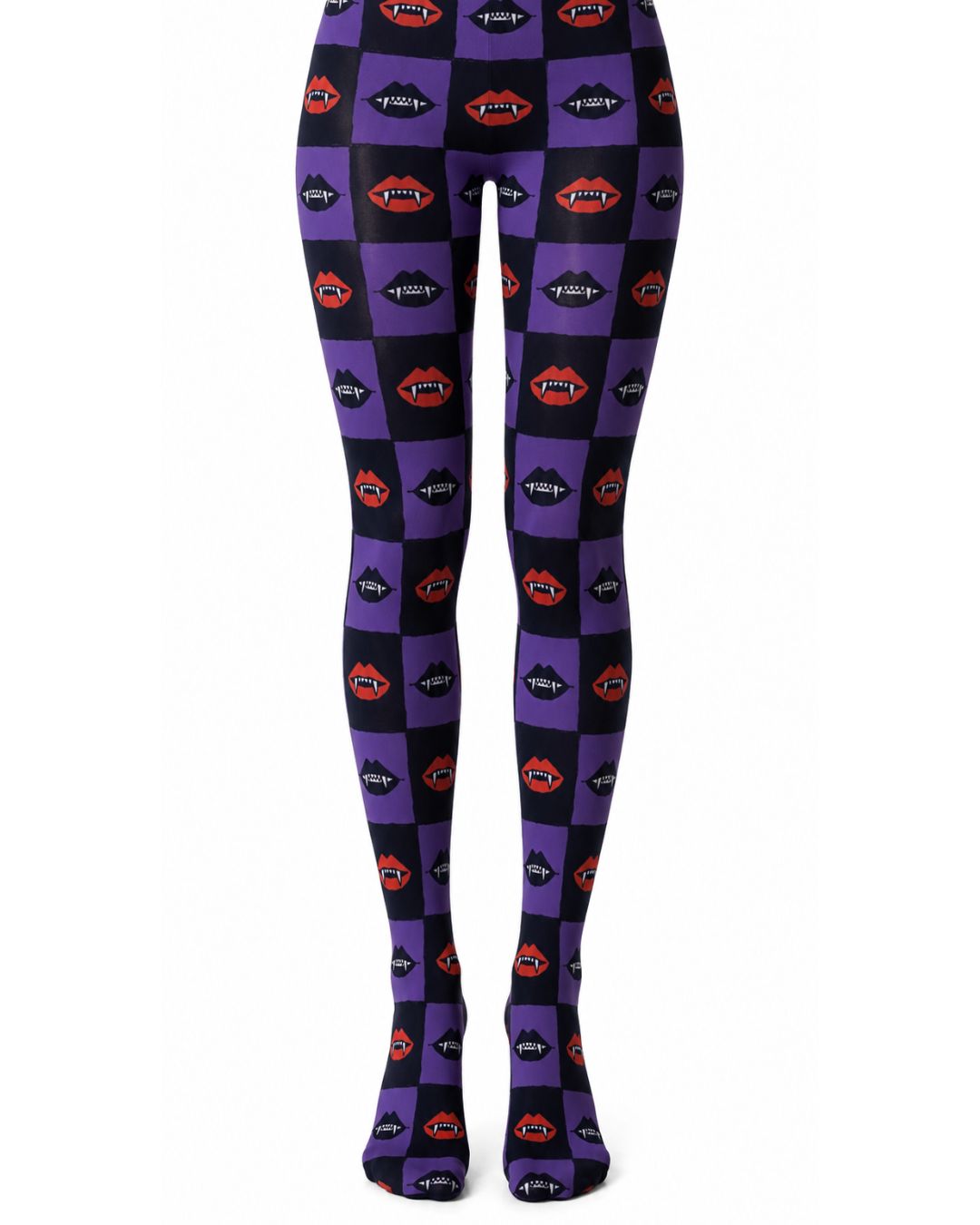 Dracula Tile Printed Tights
