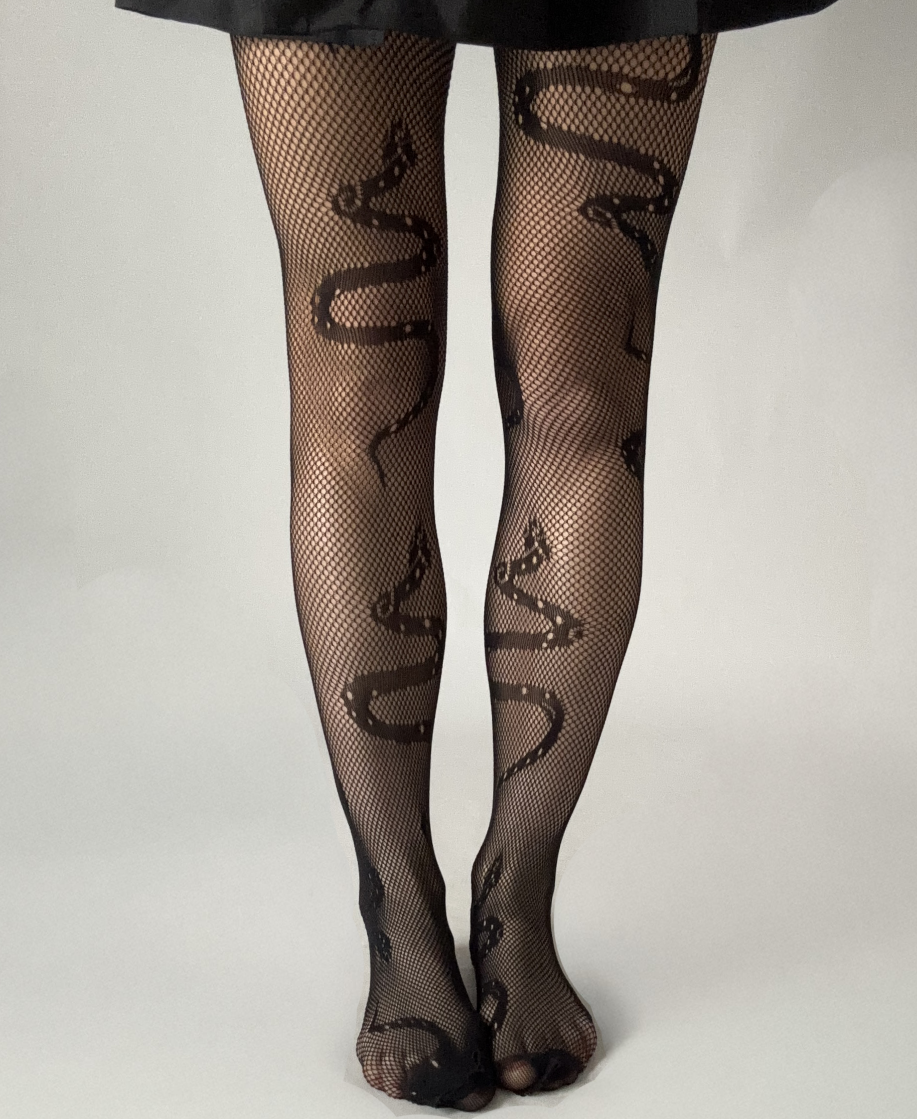 Serpentine Net Tights
