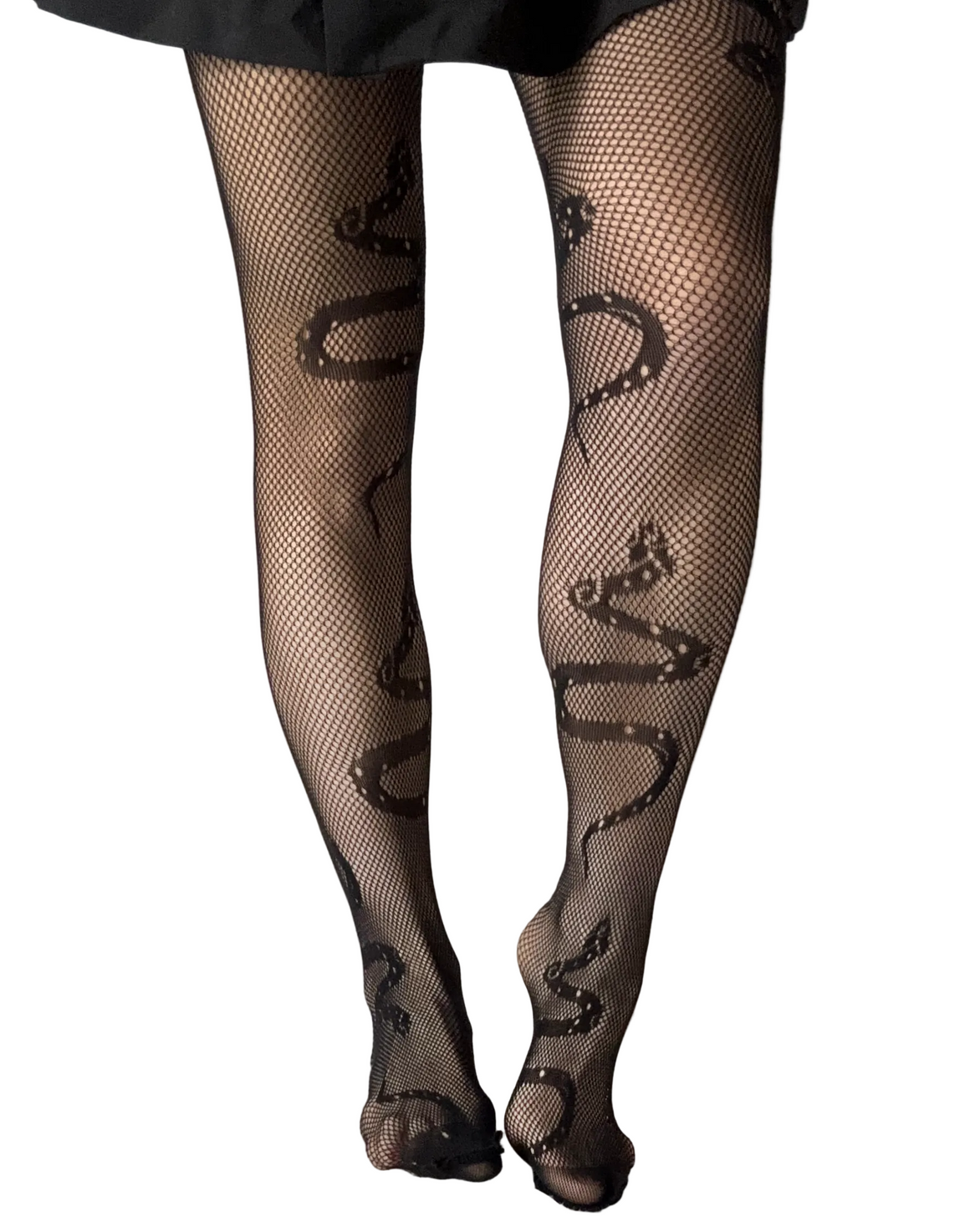 Serpentine Net Tights
