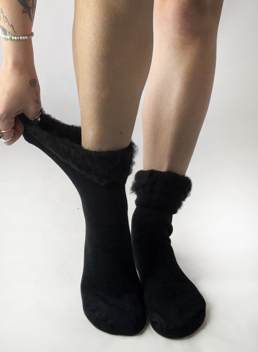 Extra Wide Thermal Socks