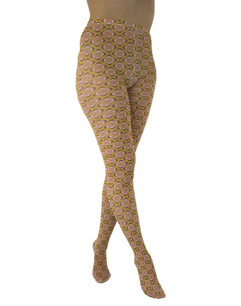 Nostalgia Printed Tights