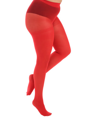 50 Denier Opaque Curvy Super Stretch Tights from the wholesale plus size tights collection from wholesale hosiery brand, Pamela Mann.