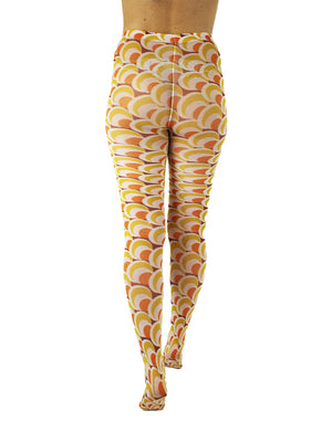 60s Groove Printed Tights