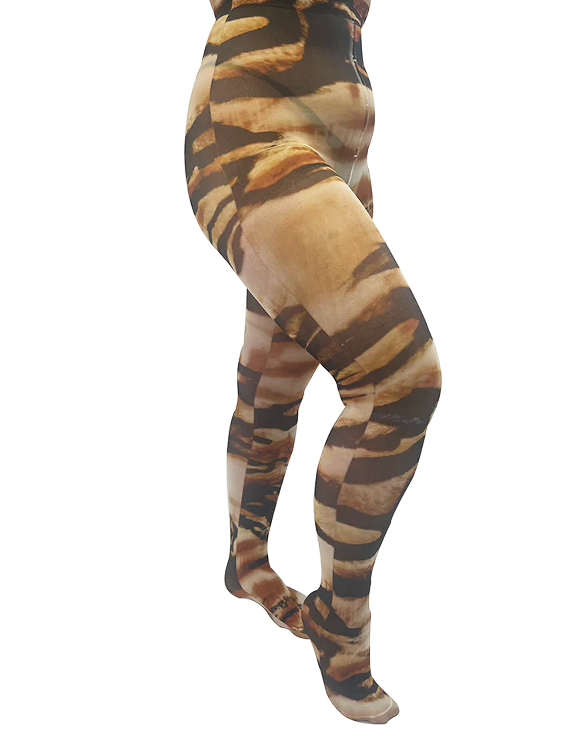 Bengal Tiger Stripe Plus Size Leggings – Stonecrowe Trading Co.
