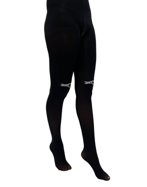 Chain Heart Under Knee Transfer Tights