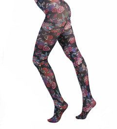 Pamela man tights Skull & Crossbone - Wonderland 13 Store