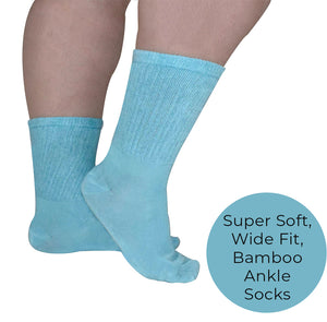 Extra Wide Bamboo Super Soft Socks