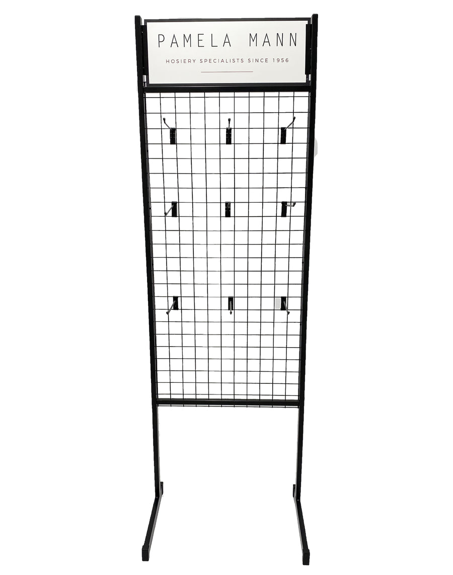 Double Sided Mesh Floor Display Stand