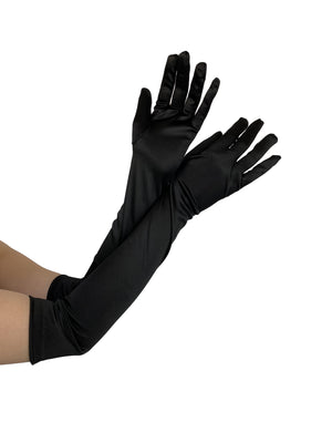Plain Satin Gloves