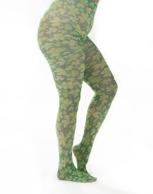 Shamrock Printed Tights
