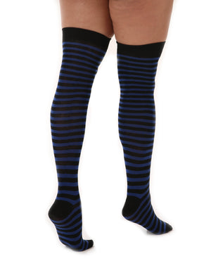 Striped Over The Knee Socks
