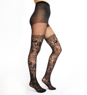 Vintage Lace Tights