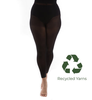 50 Denier Curvy Super Stretch Recycled Yarn Footless