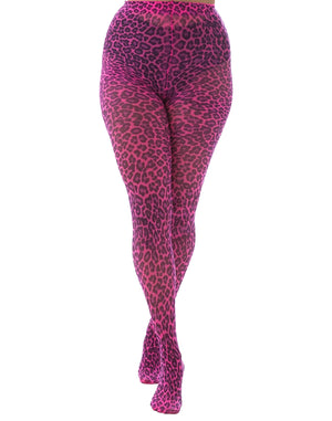 Small Leopard Printed Tights
